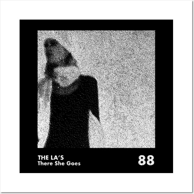 The La's / There She Goes / Minimalist Artwork Design Wall Art by saudade